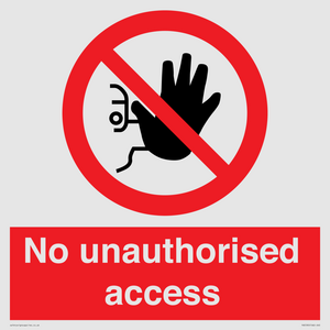 No unauthorised access
